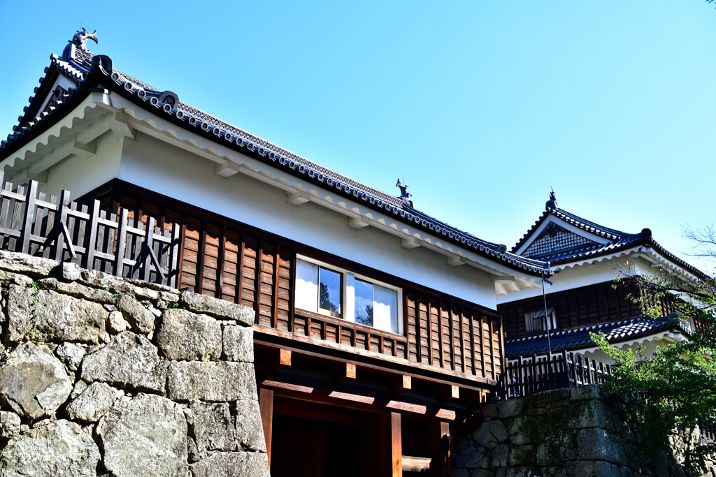 日本100名城　上田城　櫓門