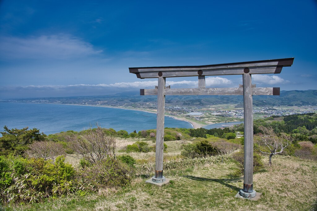 夷王山神社　上ノ国勝山館☆
