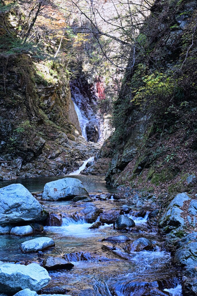 千ヶ淵　尾白川渓谷