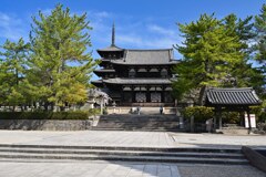 法隆寺　中門