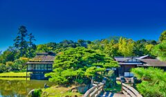 玄宮園　彦根城　