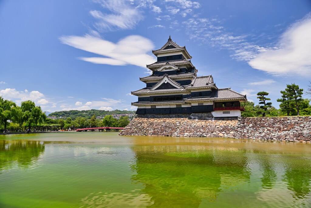 日本100名城　NO.6　国宝　松本城