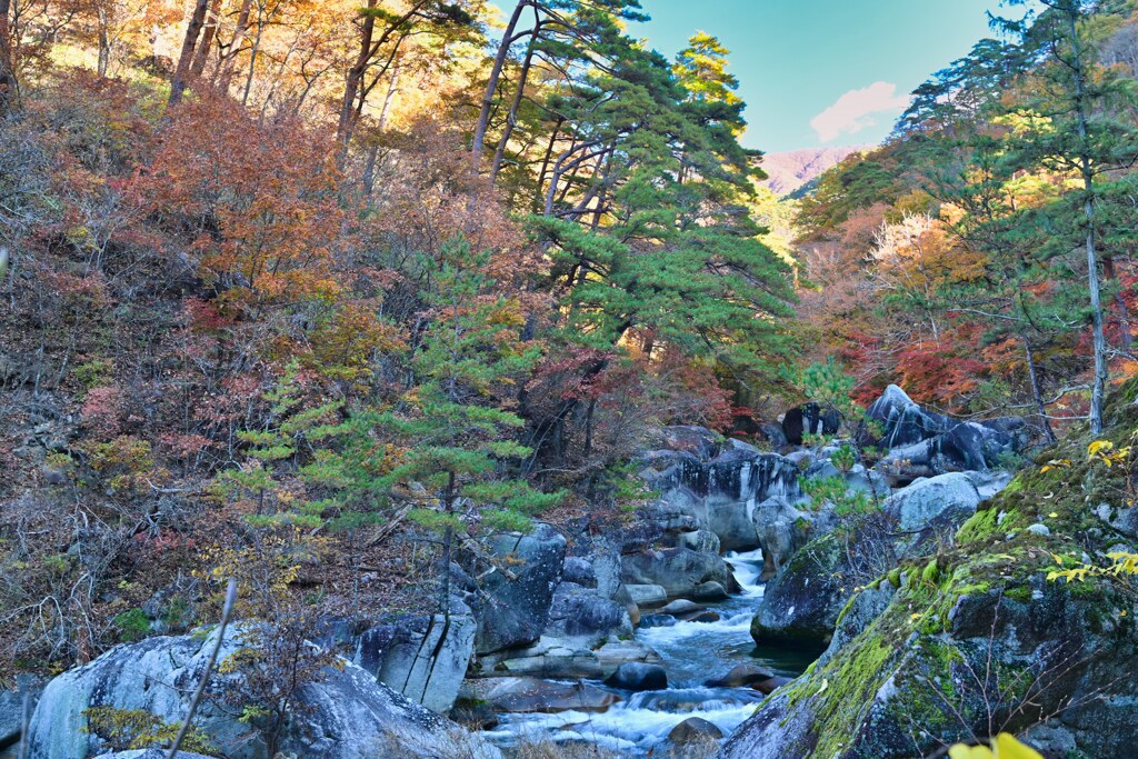 昇仙峡の紅葉