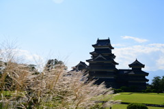 日本100名城　秋の松本城