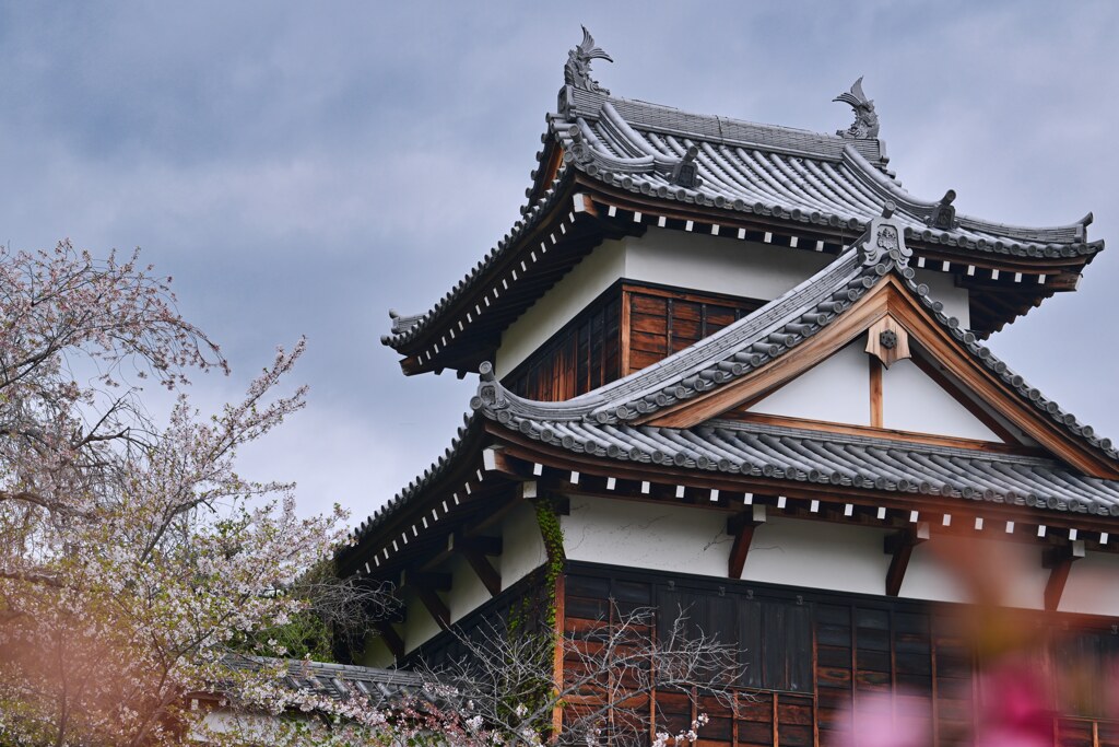 東隅櫓　大和郡山城跡