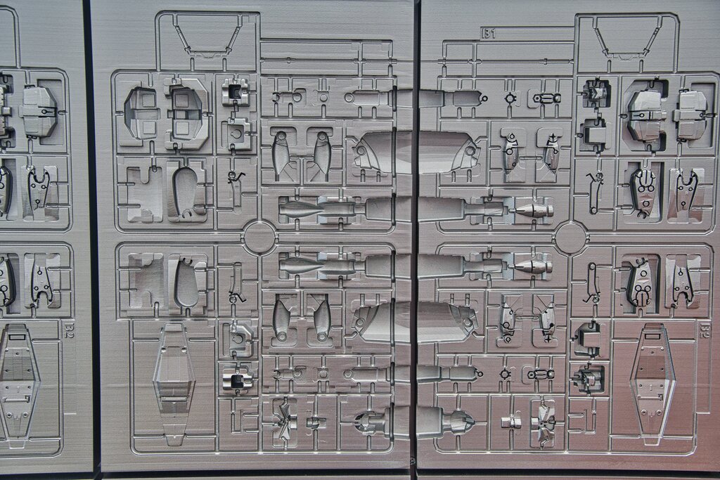 プラモデルの金型