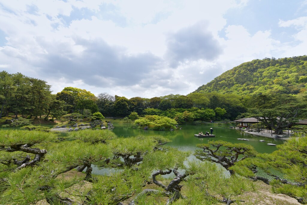栗林公園　和船