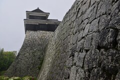 見事な石垣　松山城