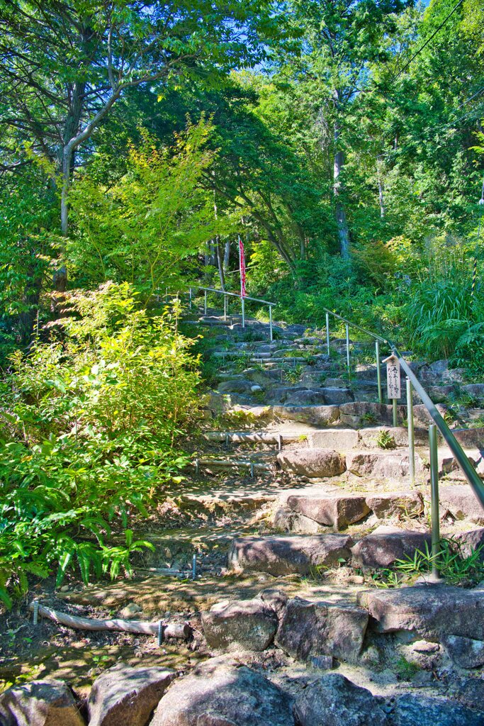 いざ！　01観音寺城跡へ