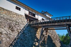 天秤櫓と廊下橋 彦根城 天秤櫓と廊下橋 彦根城