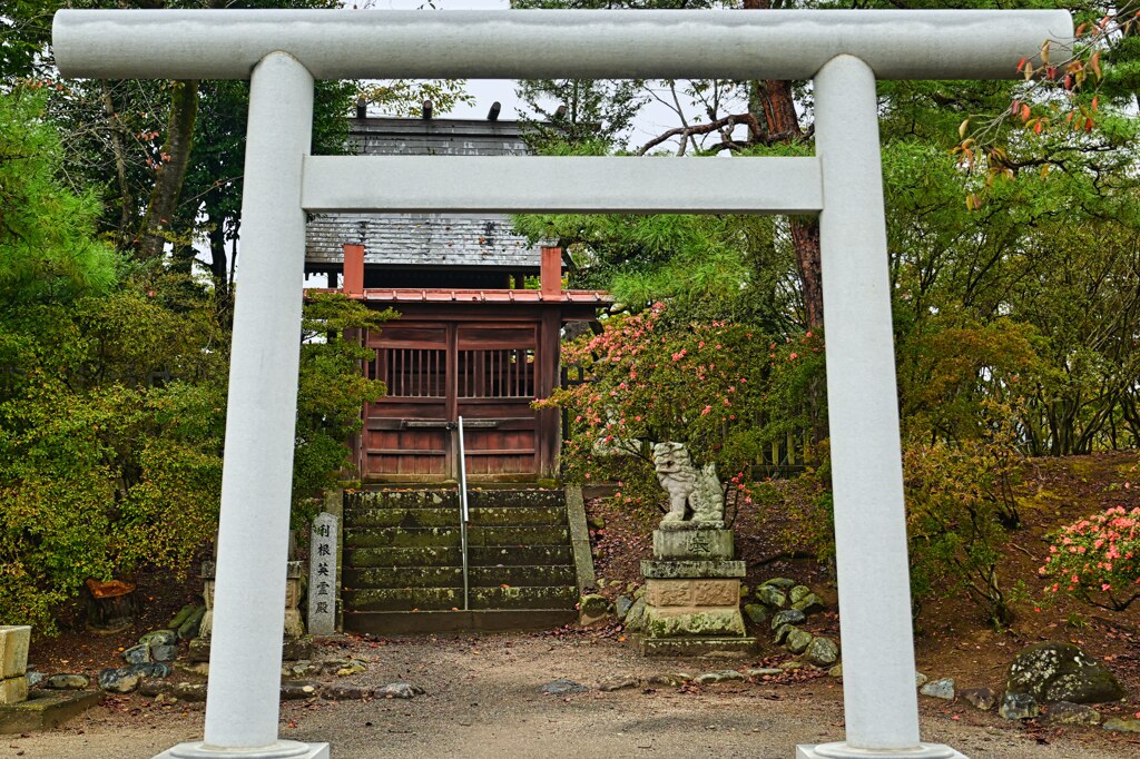 利根英霊殿　沼田城跡