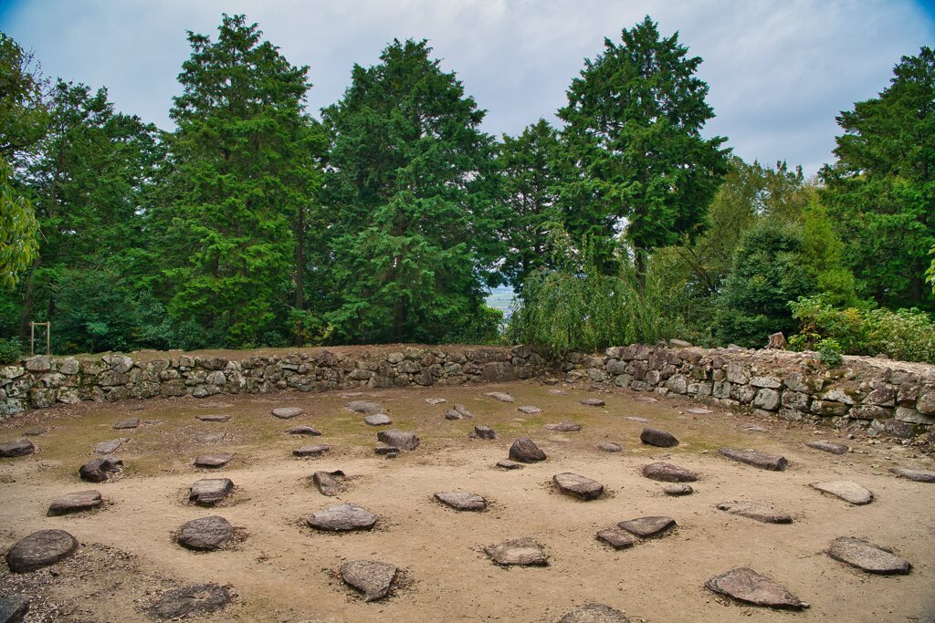 日本100名城　No.106　安土城跡　天守台跡