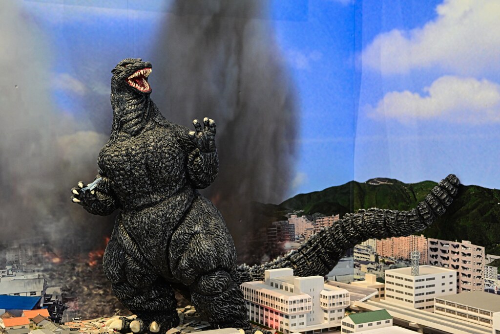 GODZILLA1984【海洋堂  高知:四万十ファクトリー】 Sci-Fi MONSTER soft vinyl model kit collection ゴジラ1984