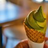 濃い抹茶ソフト
