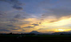 初秋の夕焼け3