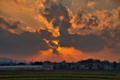 今日の空