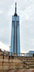 福岡タワーを携帯で