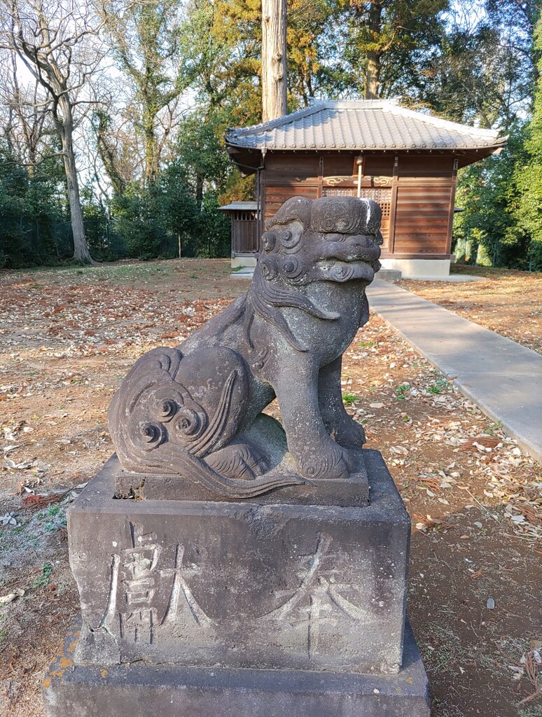 [狛犬]左