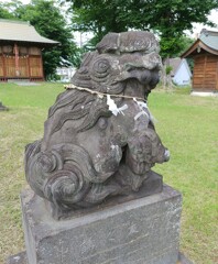 [狛犬]左