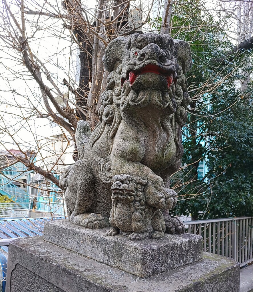 [狛犬]左