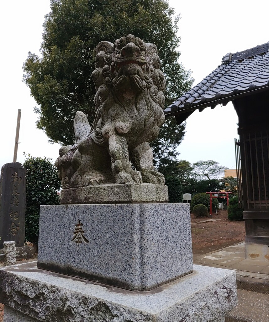 [狛犬]左