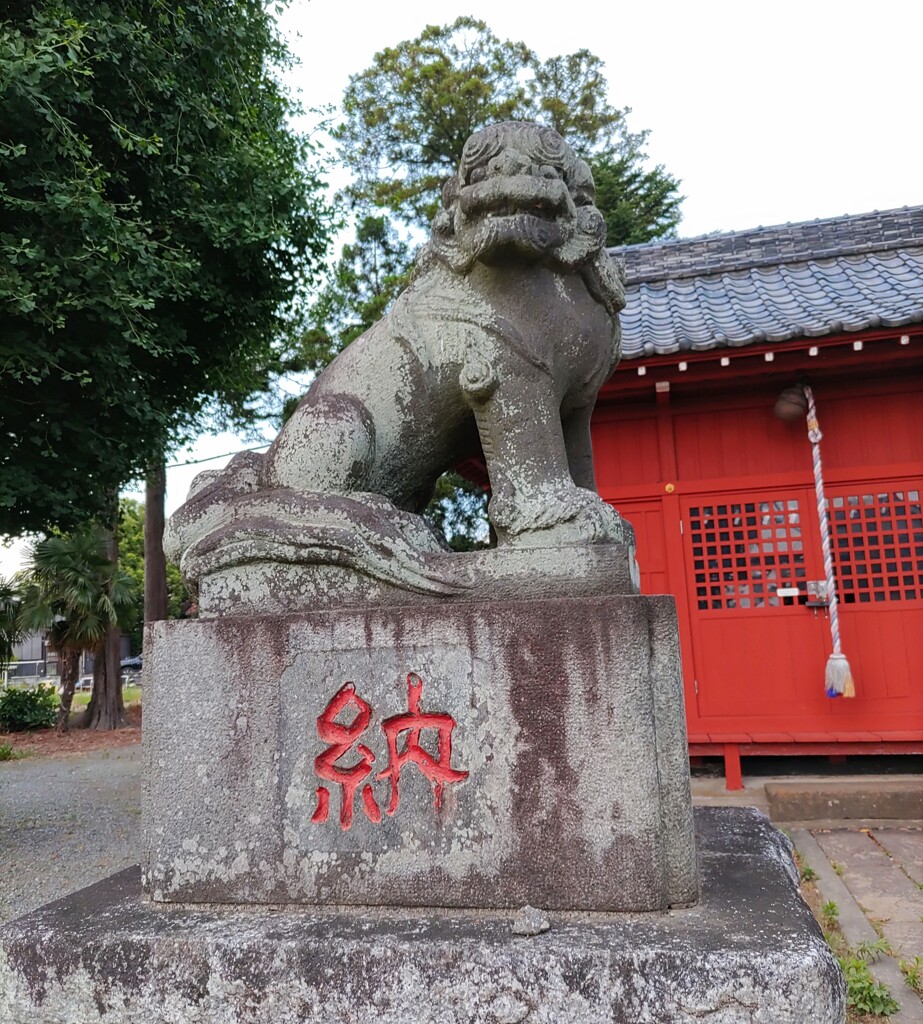 [狛犬]左