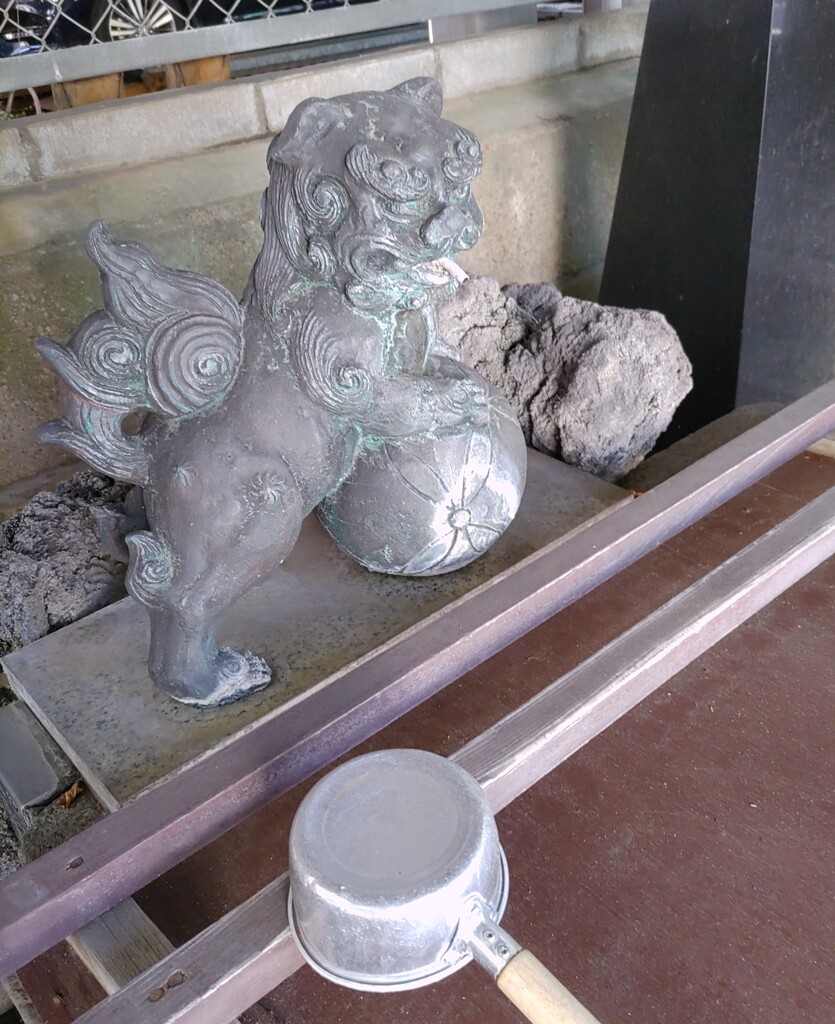 [手水]狛犬