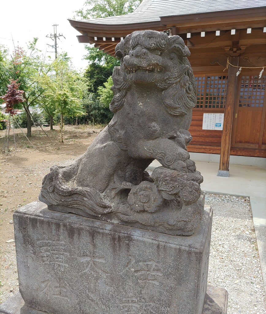 [狛犬]左