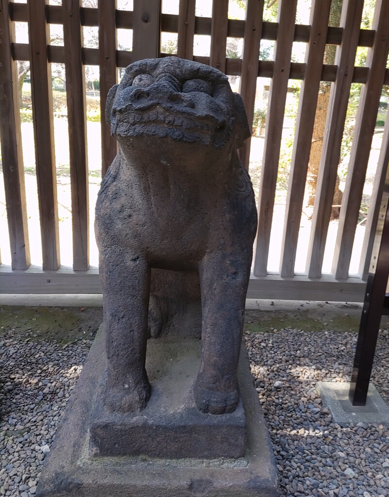 [狛犬]左