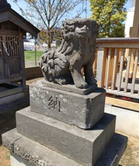 [狛犬]左