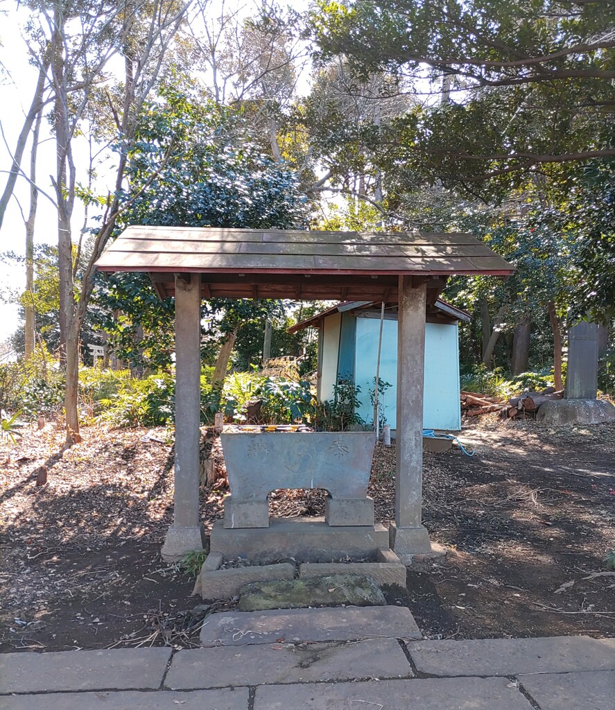 【建】手水舎