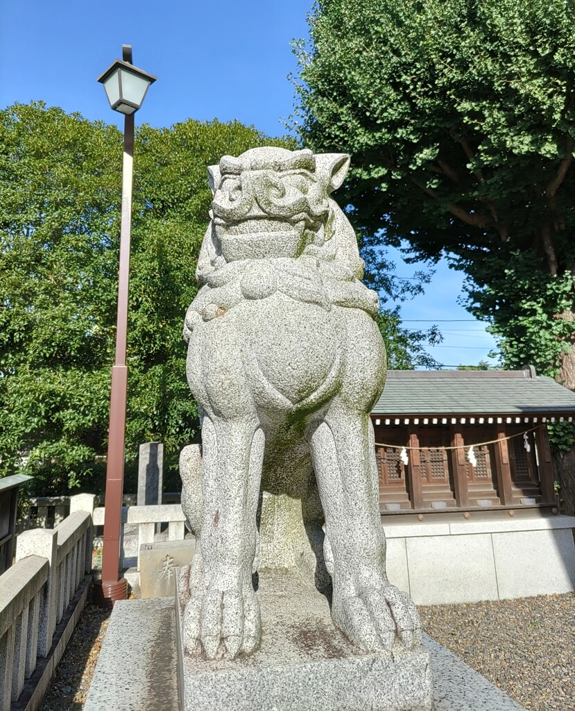 [狛犬]左