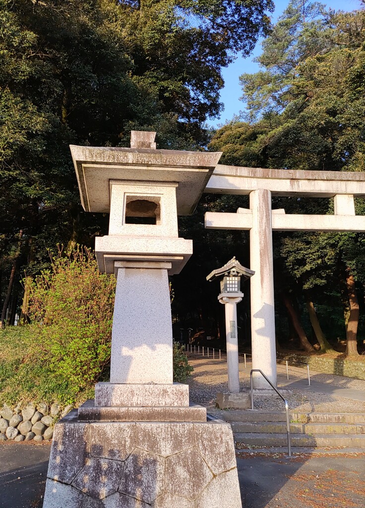 [灯篭]四角