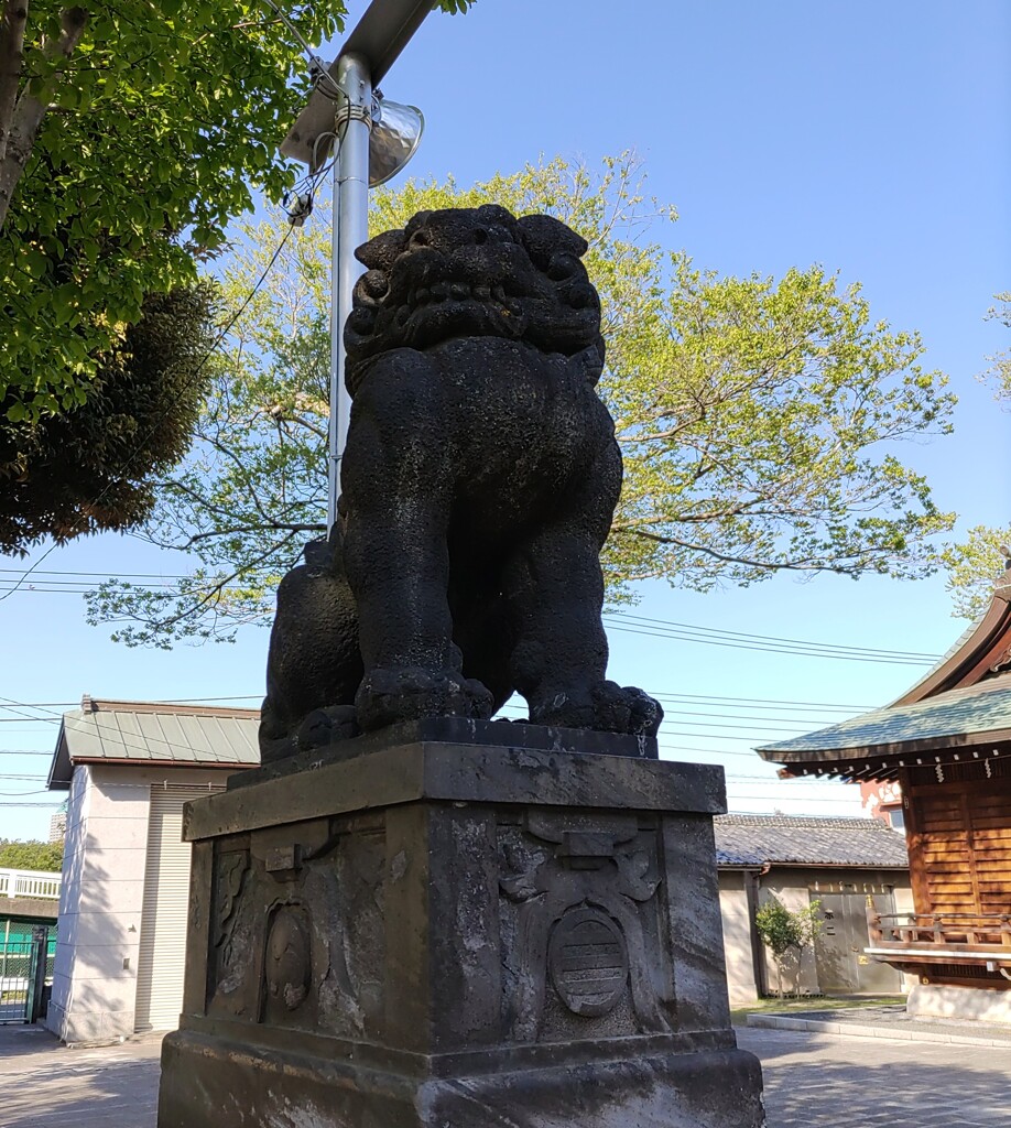 [狛犬]左