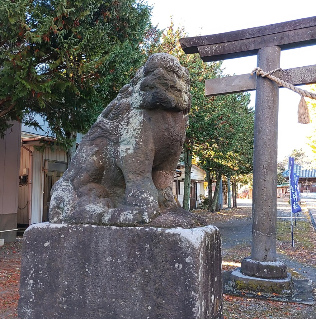 [狛犬]左