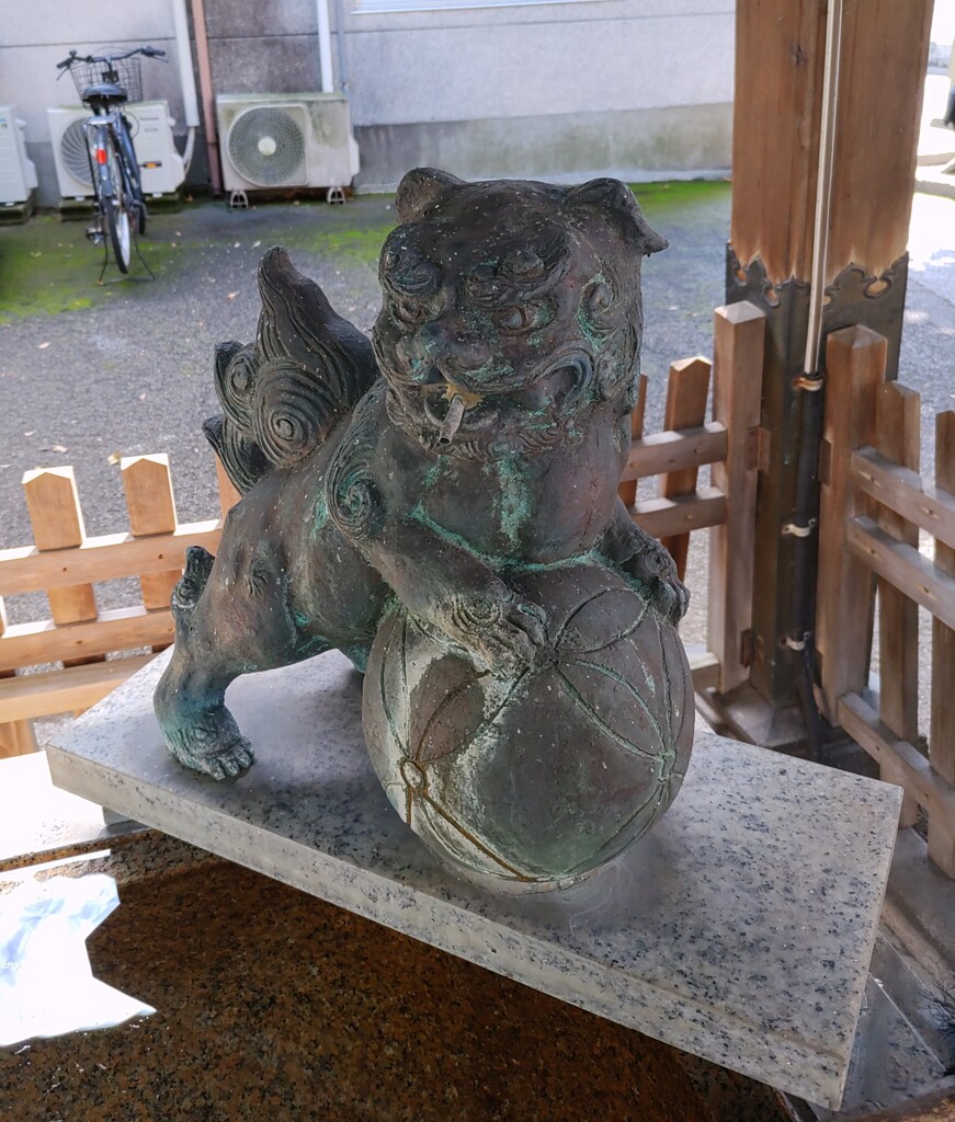 [手水]狛犬