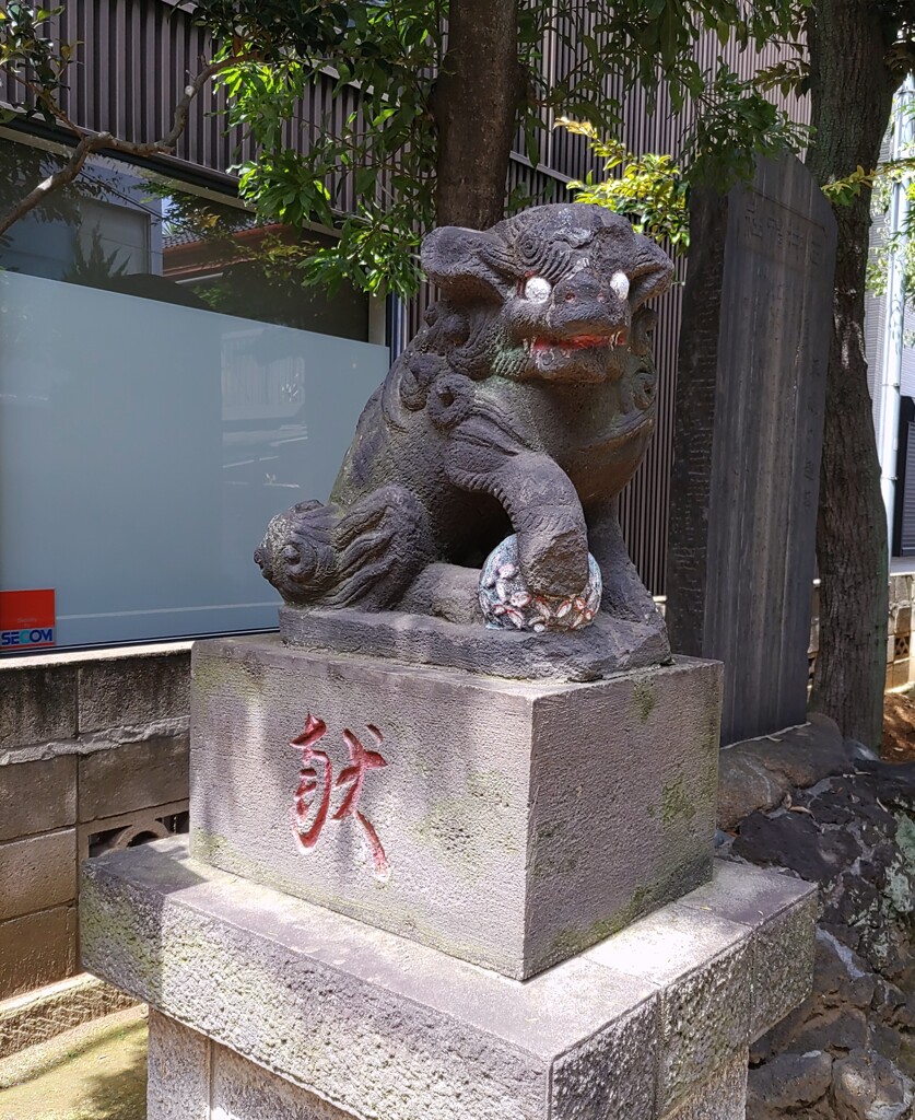 [狛犬]左