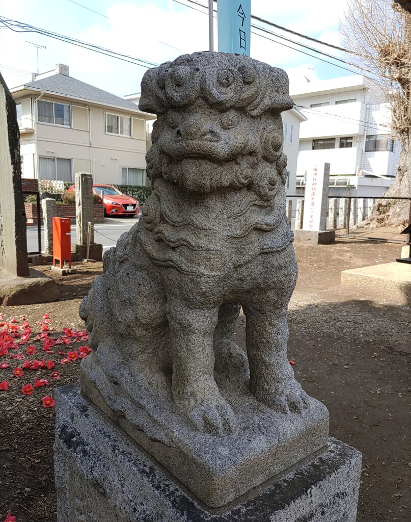 [狛犬]左