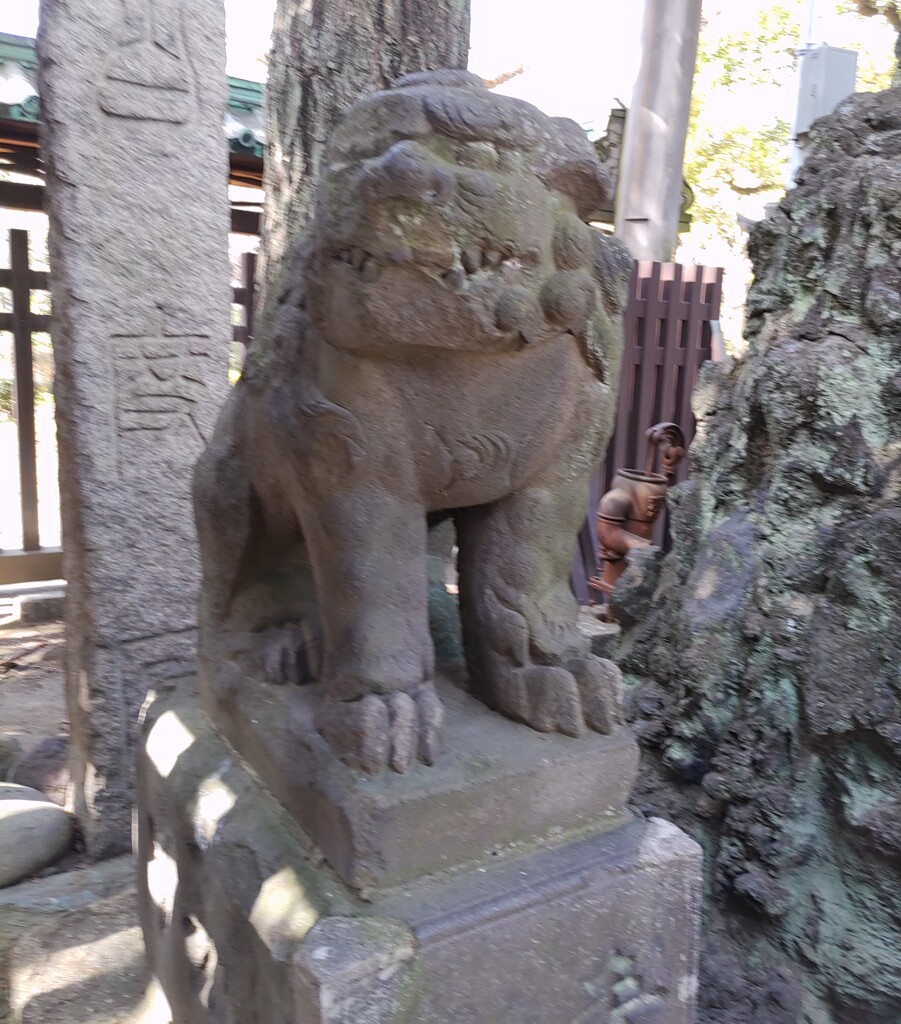 [狛犬]左