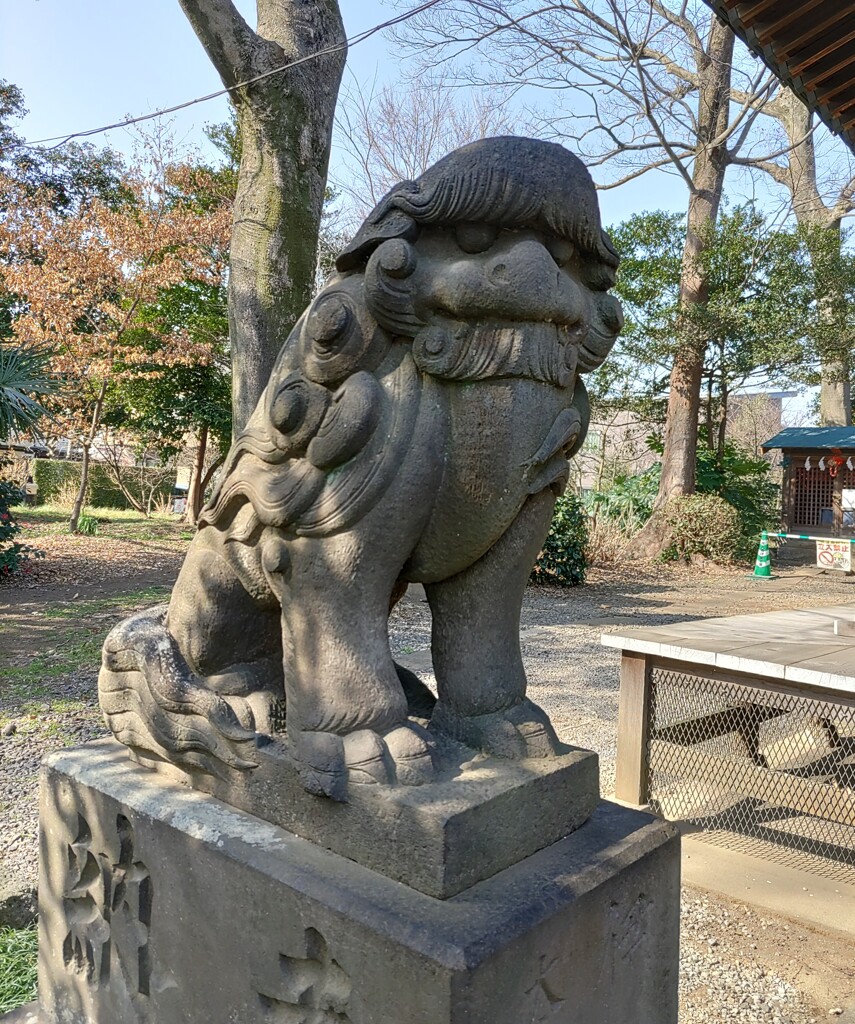 [狛犬]左