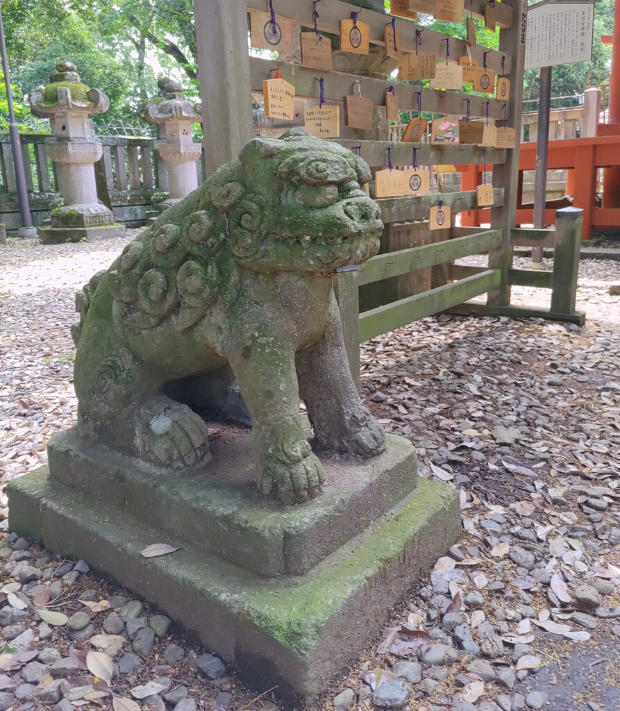 [狛犬]左