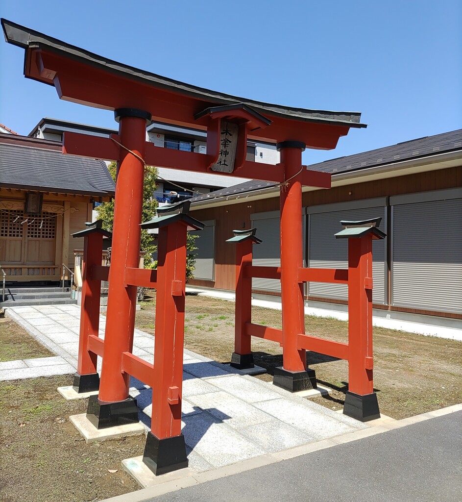 『木傘神社』