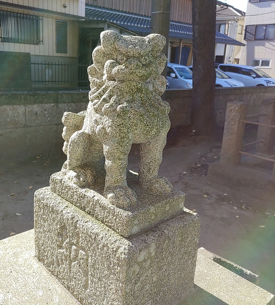 [狛犬]左