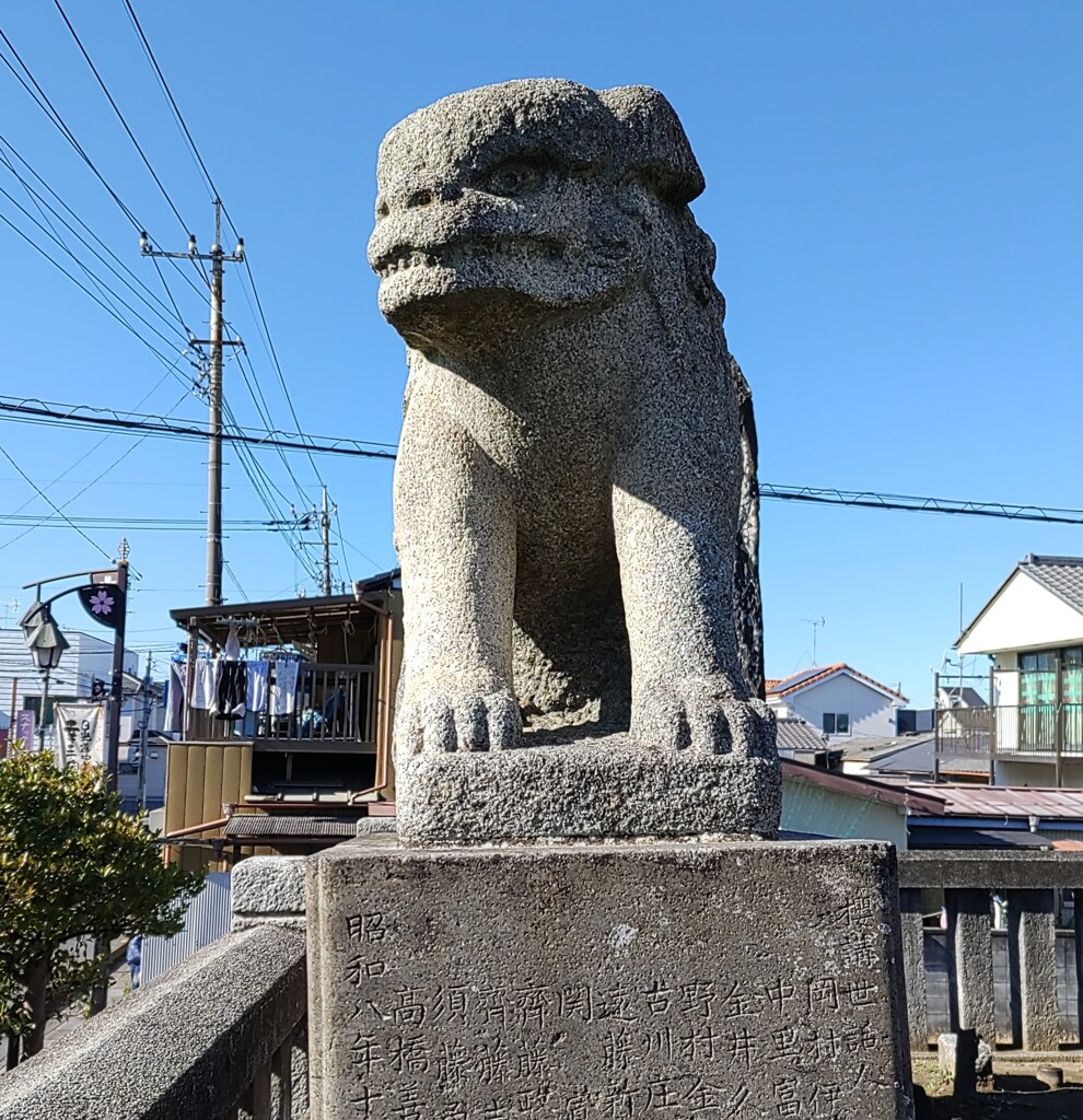 [狛犬]左