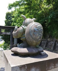 [夢福神の像]