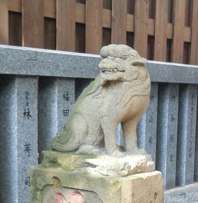 [狛犬]左