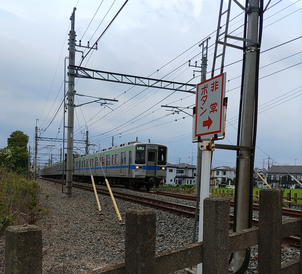 [乗]電車