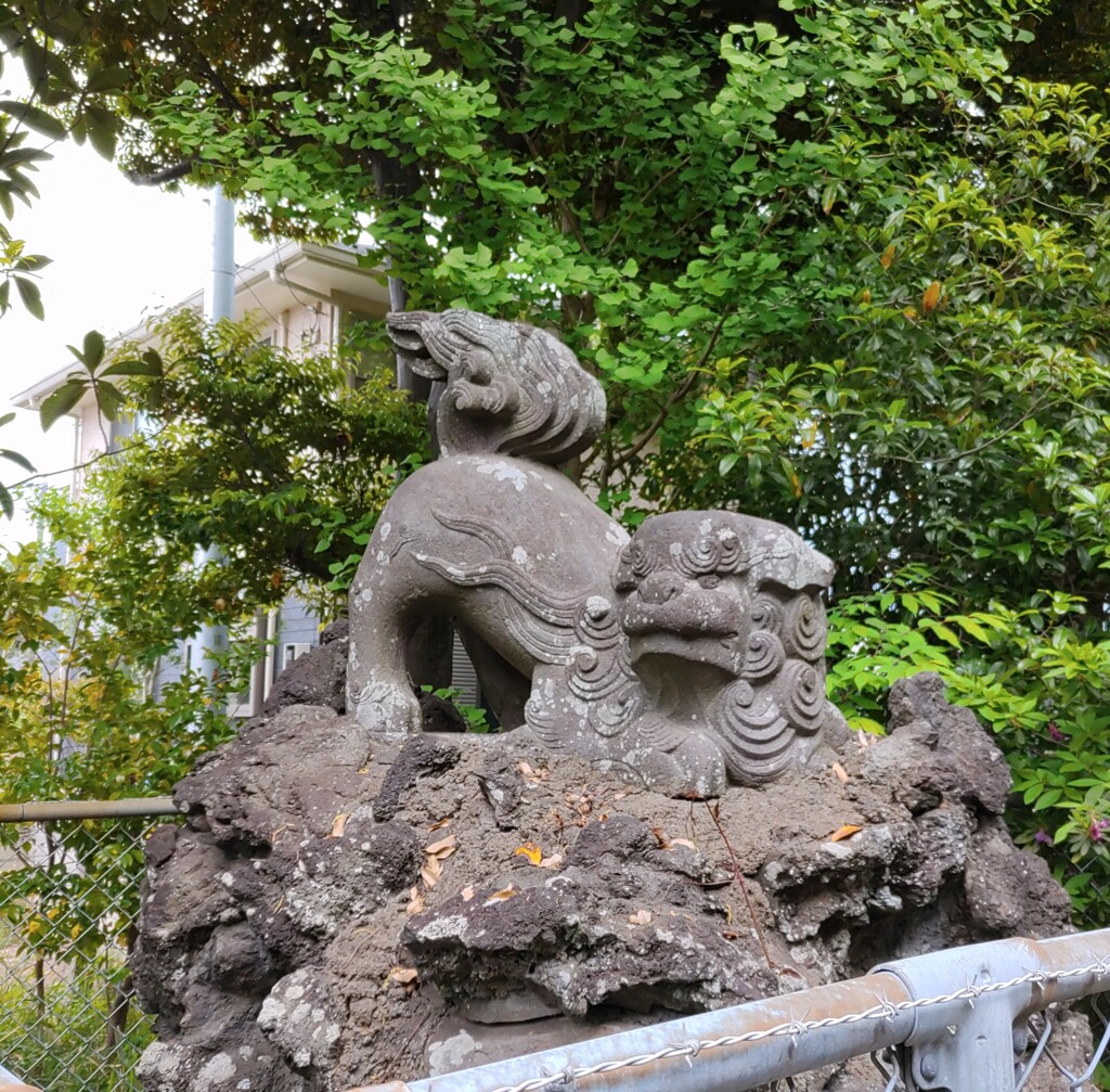 [狛犬]左