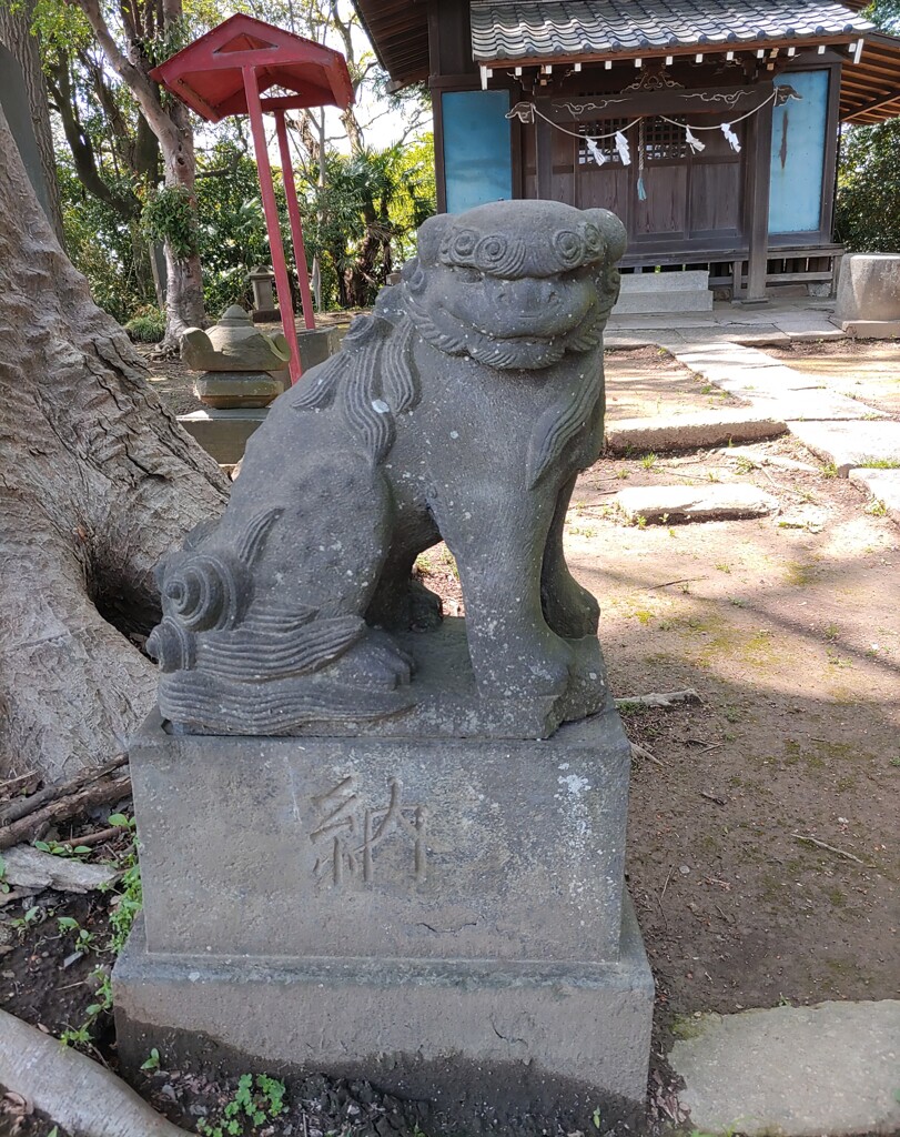 [狛犬]左