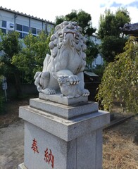 [狛犬]左